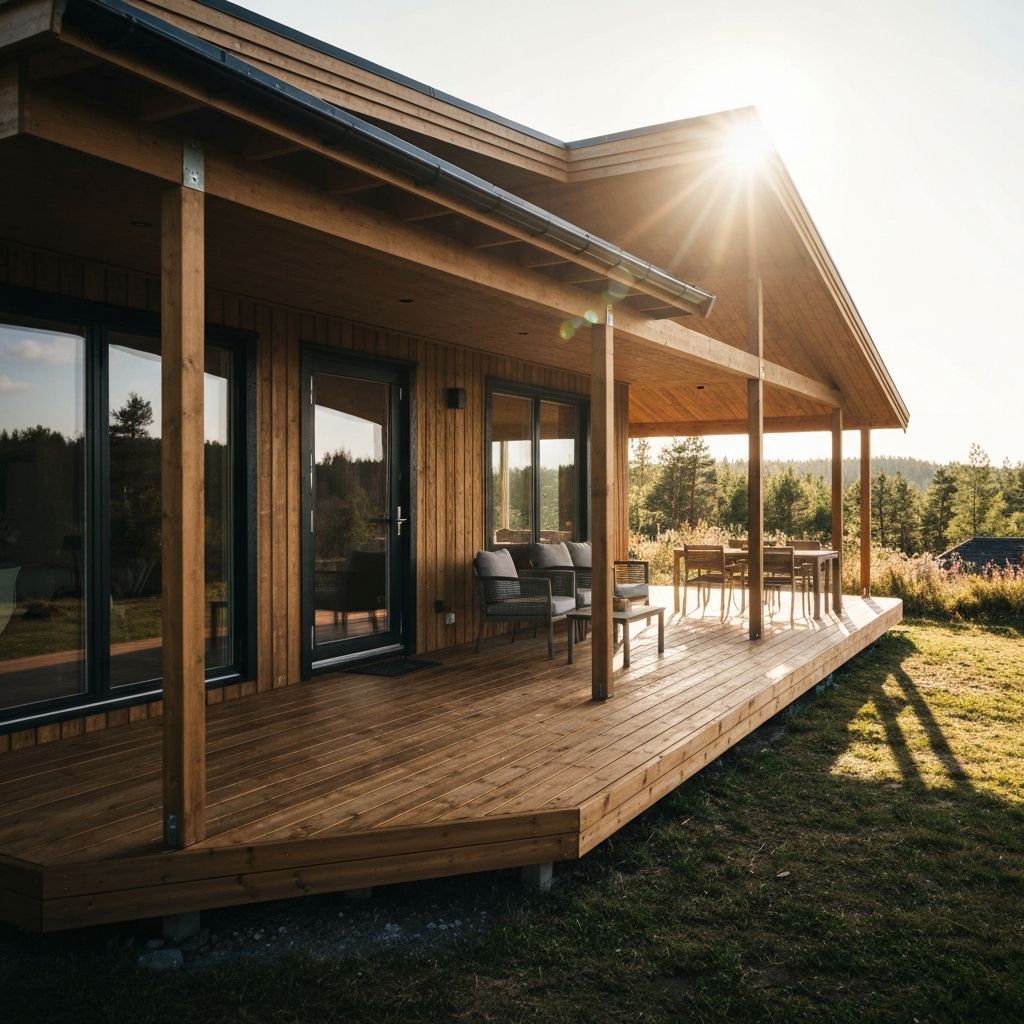 Terrasse og Rekkverk